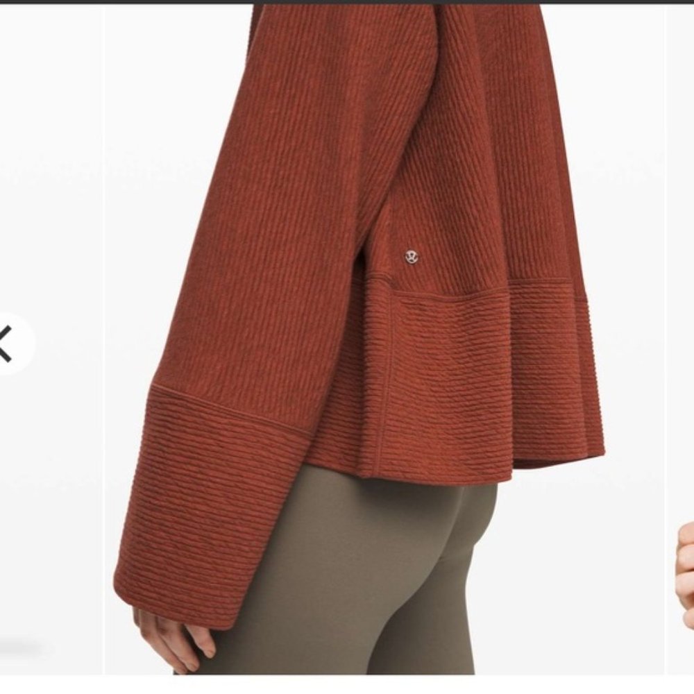 ❗️SOLD❗️2019 Lululemon Retreat Yourself Pullover Size XS/S - Picture 3 of 10